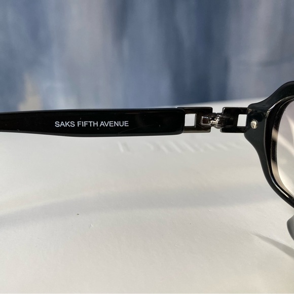 VTG Saks Fifth Avenue Eyeglasses with RHINESTONES - Picture 3 of 6